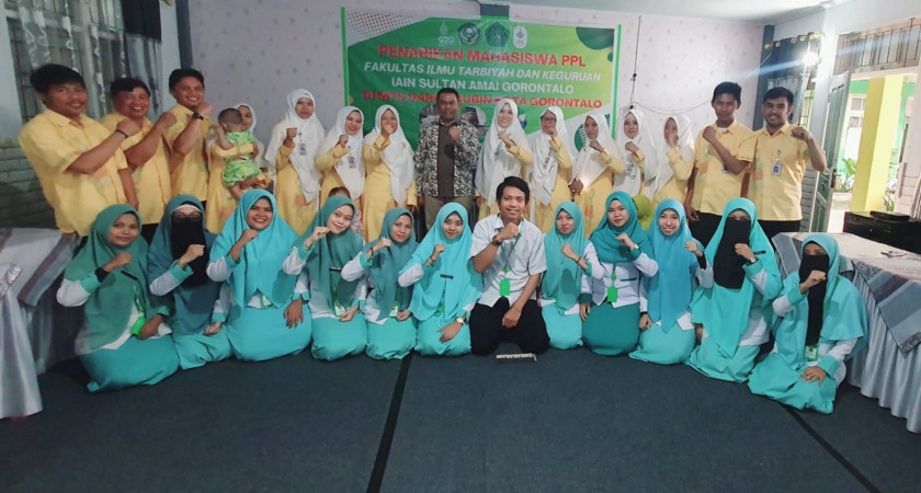 Kepala dan Jajaran Guru MTs Darul Mubin Kota Ikuti Kegiatan Penarikan Mahasiswa Peserta PPL IAIN SAG 2022