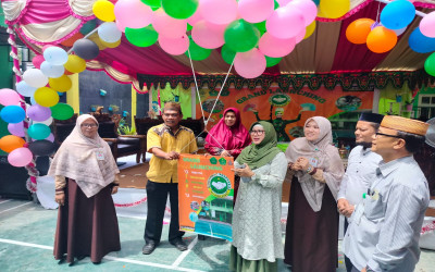 Kakankemenag Kota Gorontalo Resmikan Program Wirausaha “OTABIU” di MTs Darul Mubin